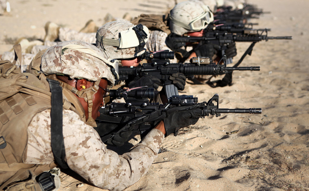 Infantry Front Line Marines